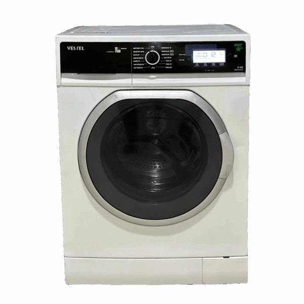 Vestel 8 Kg 1200 Devir A+++ Sınıfı Dijital Ekranlı 12 Dk Hızlı Yıkama Özellikli Çamaşır Makinesi