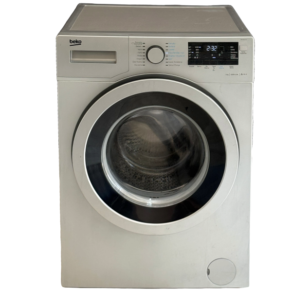 Beko 9 Kg 1000 Devir A+++ Sınıfı 14 Dakika Hızlı Yıkama Özellikli Gri Renkli Dijital Ekranlı Çamaşır Makinesi