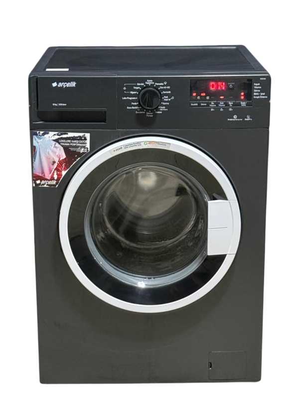 Arçelik 10120MA A+++ Sınıfı 10 Kg 1200 Devir Antrasit Renkli 14 Dakika Ve 28 Dakika Hızlı Yıkama Özellikli Dijital Ekranlı Çamaşır Makinesi 9300₺