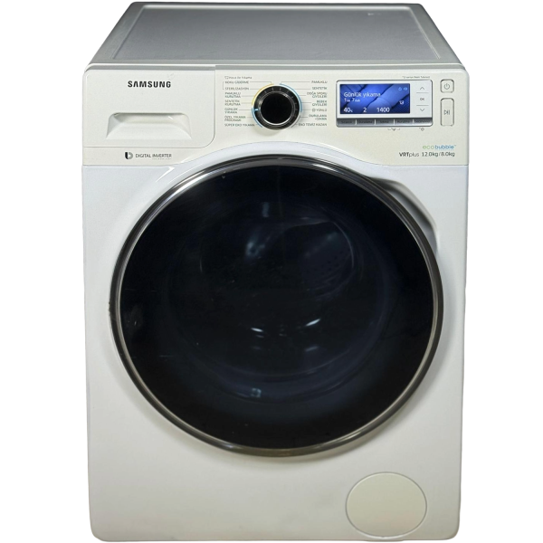 Samsung 12 Kg Yıkama 8 Kg Kurutma Özellikli 1 Saat Hızlı Yıkama Programlı Dijital Ekranlı A Sınıfı Çamaşır Yıkama Ve Kurutma Makinesi