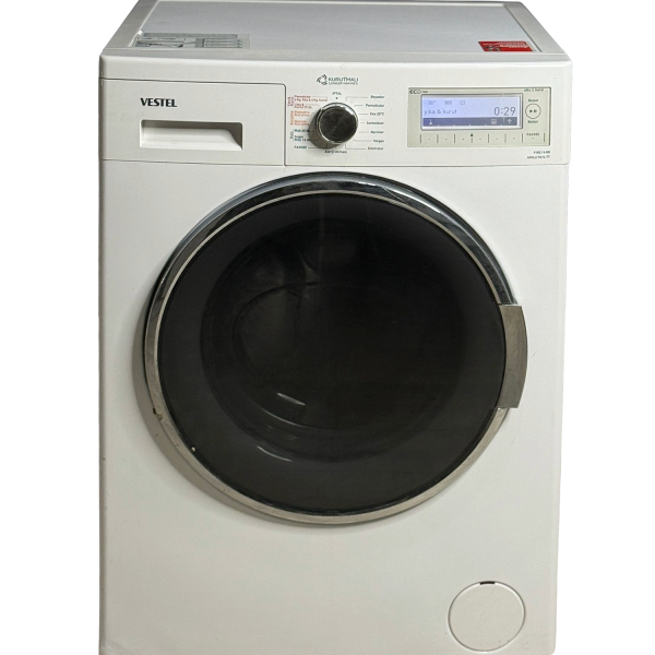 Vestel AKILLI 9614 TT 9 Kg Yıkama 6 Kg Kurutma 1400 Devir 29 Dakika Hızlı Yıka Giy Programı Mevcut Dokunmatik A Sınıfı Çamaşır Yıkama Ve Kurutma Makinesi Vestel AKILLI 9614 TT 9 Kg Yıkama 6 Kg Kurutma 1400 Devir 29 Dakika Hızlı Yıka Giy Programı Mevcut Dokunmatik A Sınıfı Çamaşır Yıkama Ve Kurutma Makinesi