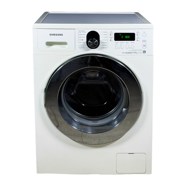 Samsung WF1802WPC 8 Kg 1200 Devir A+ Sınıfı 15,30 Dakika Hızlı Yıkama Özellikli Dijital Ekranlı Çamaşır Makinesi
