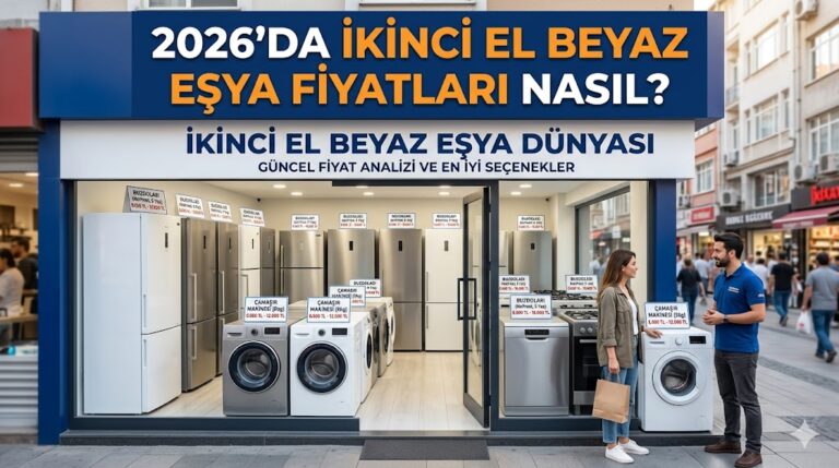 2026’da İkinci El Beyaz Eşya Fiyatları Nasıl?